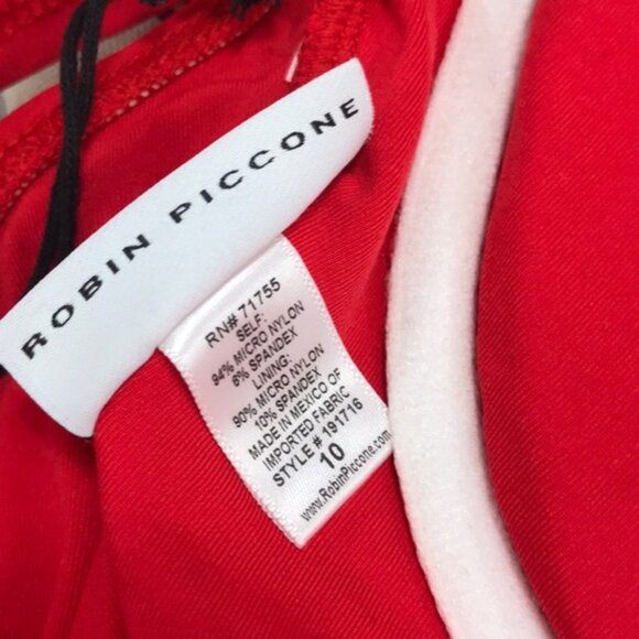 NWOT Robin Piccone AVA KNOT PLUNGE Swimsuit - Picture 7 of 8